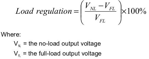 Load regulation