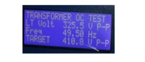 Parameters of Open Circuit Test
