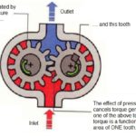 torque generation in external gear motor